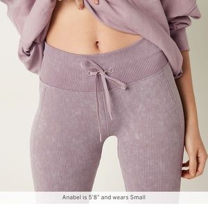 Lilac seamless joggers
